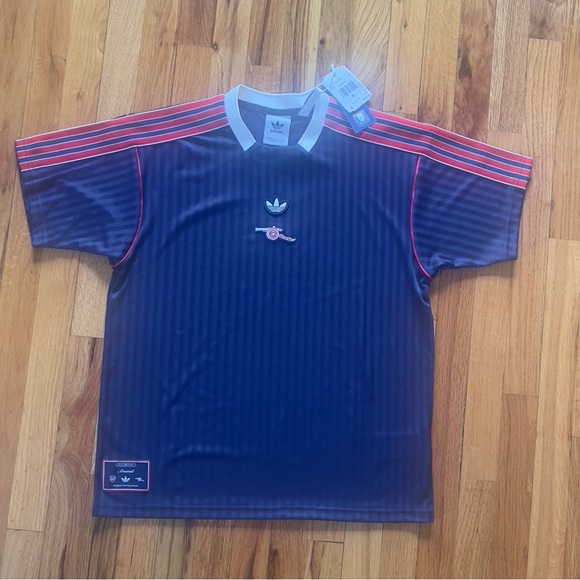 adidas Other - Adidas Arsenal Icon Blue Soccer Jersey, Size Small NWT JF0546